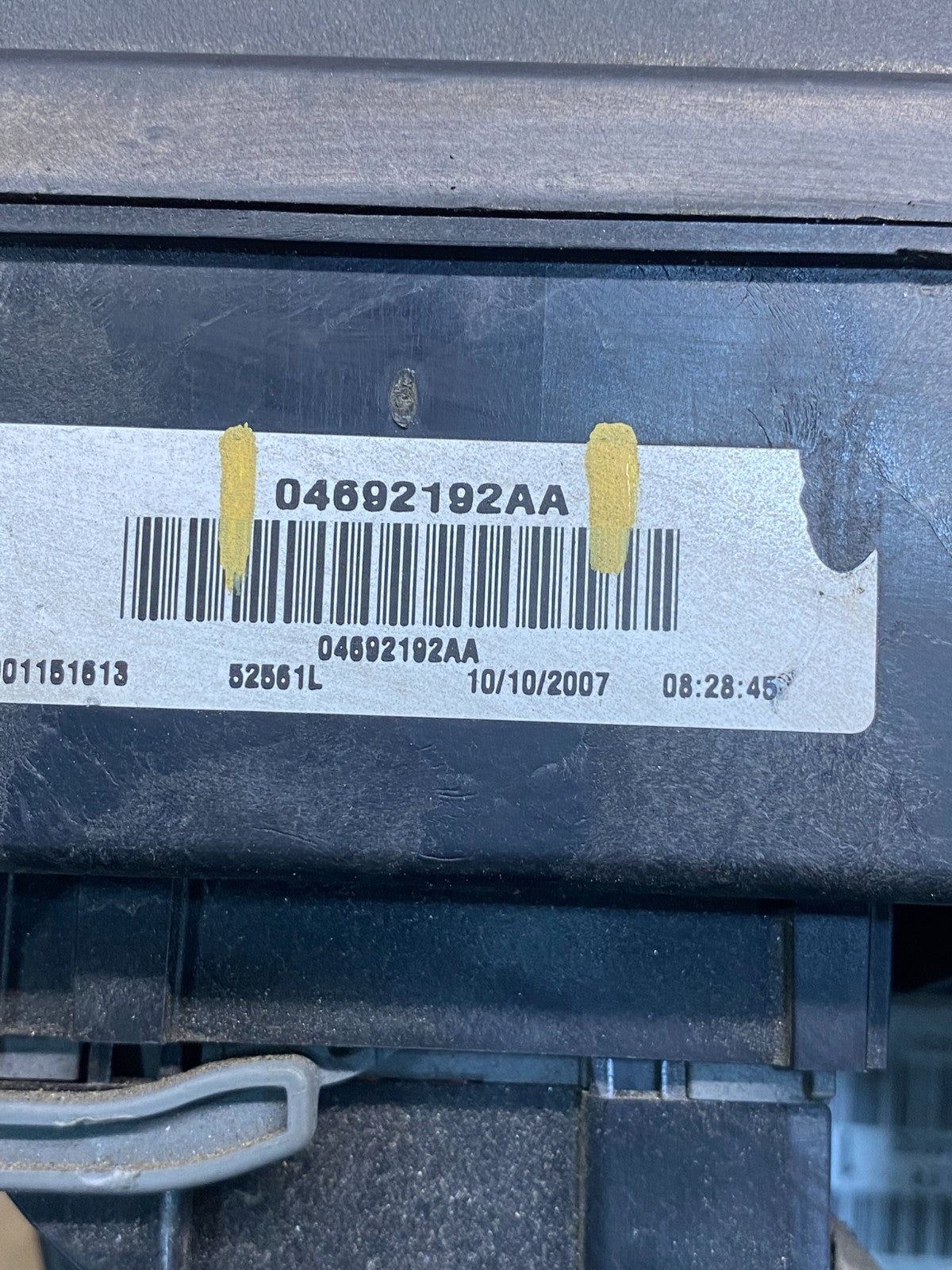 2008 Dodge Durango Multifunction Unit Module Fuse Box Body Control AG7062 DG6