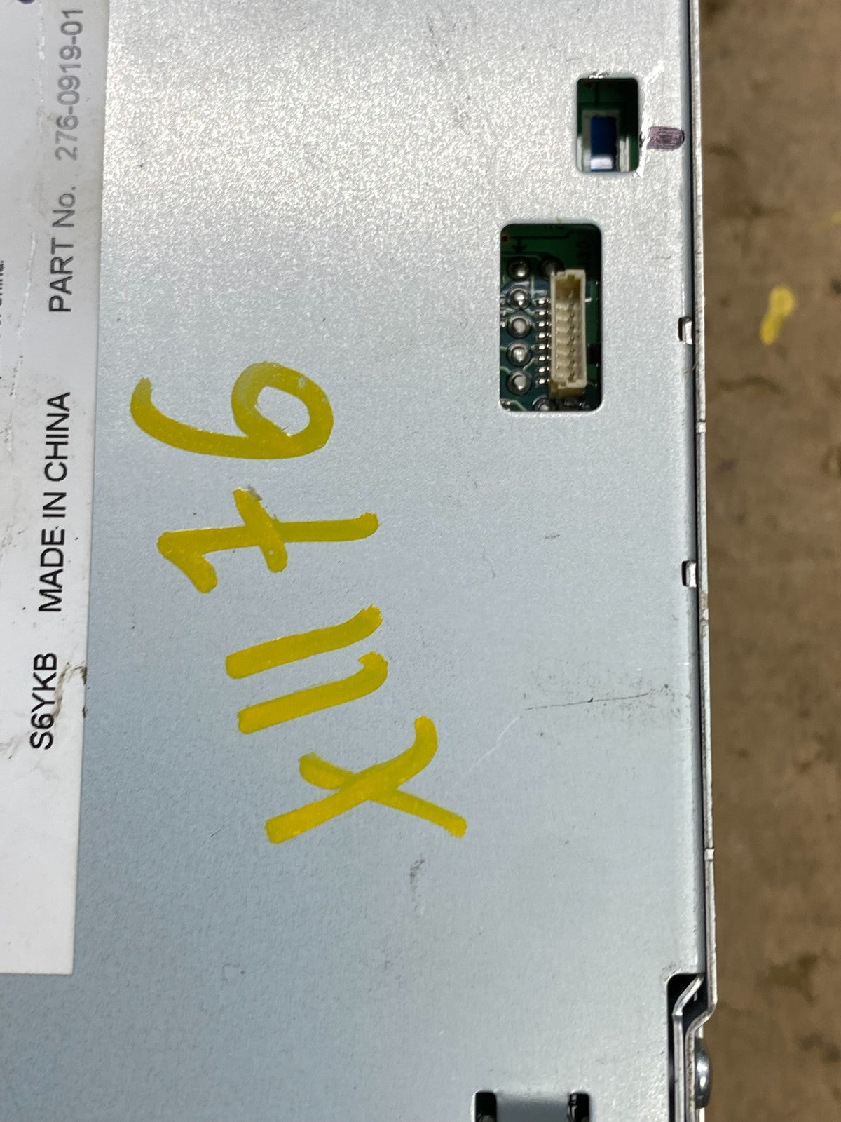 2011 Ford Edge Radio Cd Mechanism Receiver Oem x1176 DG6