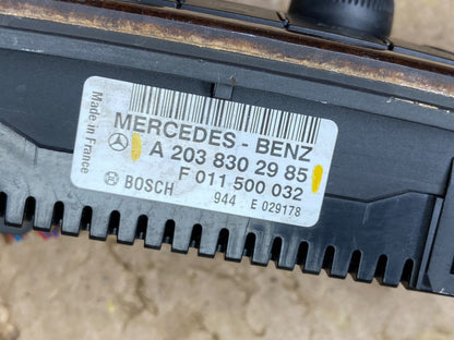 2005-2009 Mercedes W203 C230 C240 A/C Heater Climate Control Trim OEM W2047 DG6