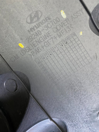 2005 - 2010 Hyundai Santa Fe  V6 Engine Motor Cover P8460 DG8
