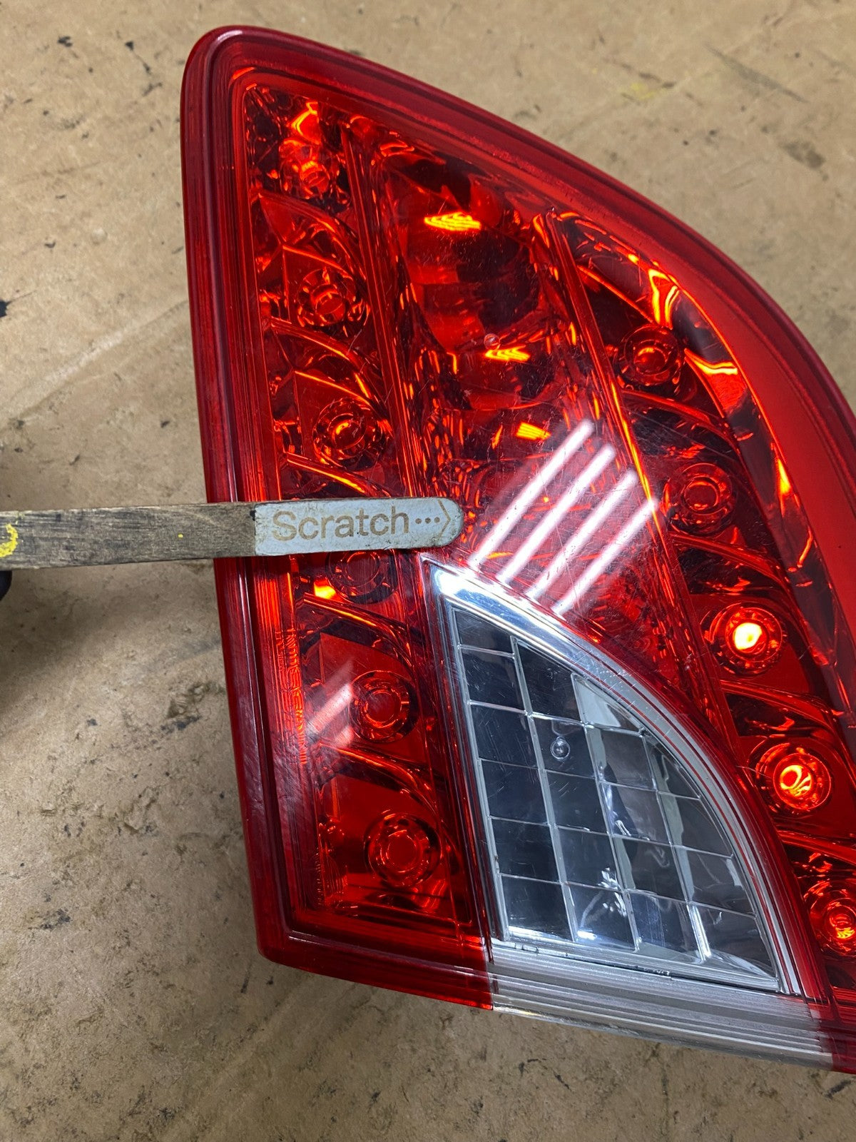 2013 2014 2015 Nissan Sentra Led Right Passenger Inner Tail Light T3272 DW3