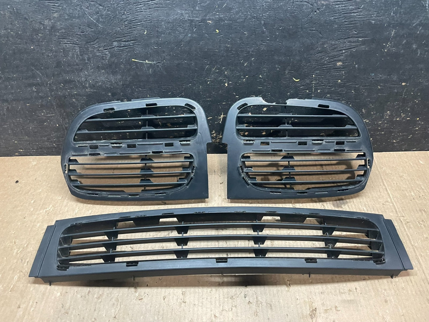 2008-2010 Porsche Cayenne Cover Lower Left Center Right Grille Trim Z3279 DG0