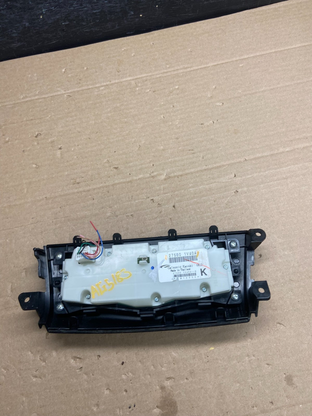 2009 - 2012 Nissan Murano Temperature Climate A/C AC Control Panel AG5183 DG4