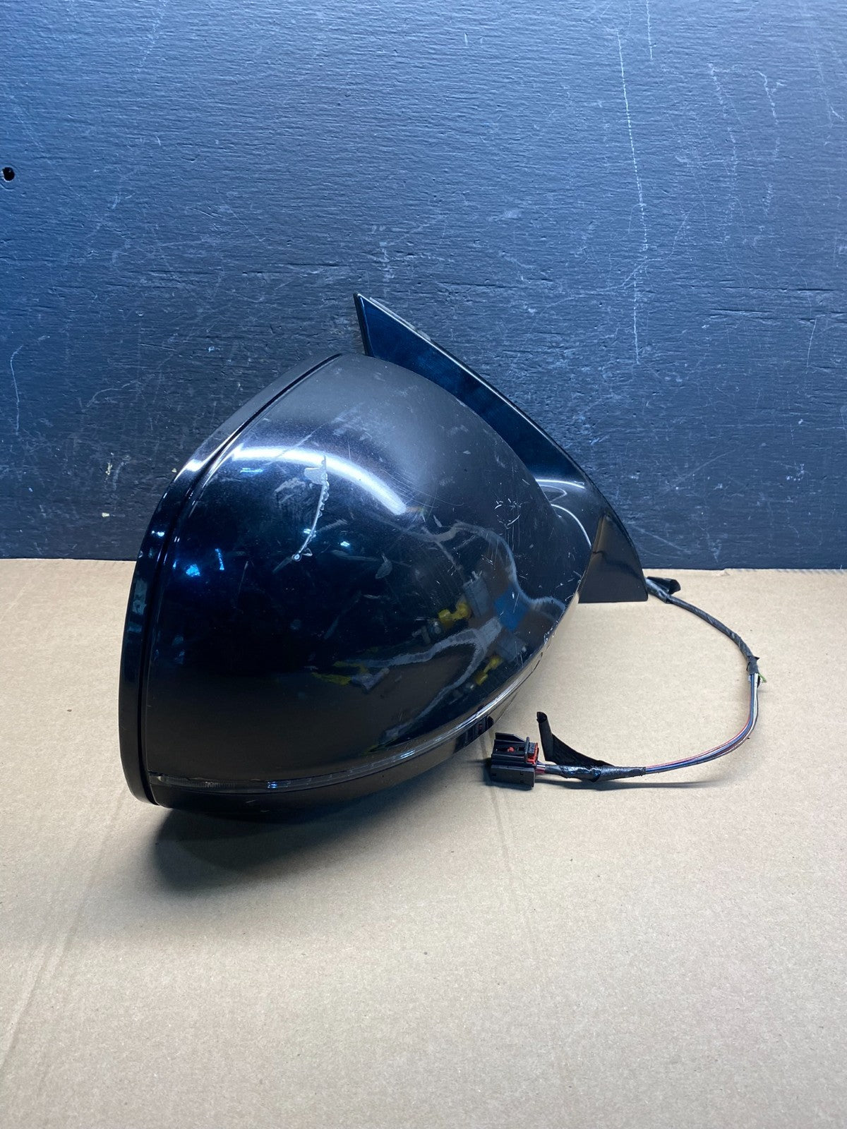 2007 to 2009 Audi Q7 Right Passenger Side Door View Power Mirror AE7676 DW1