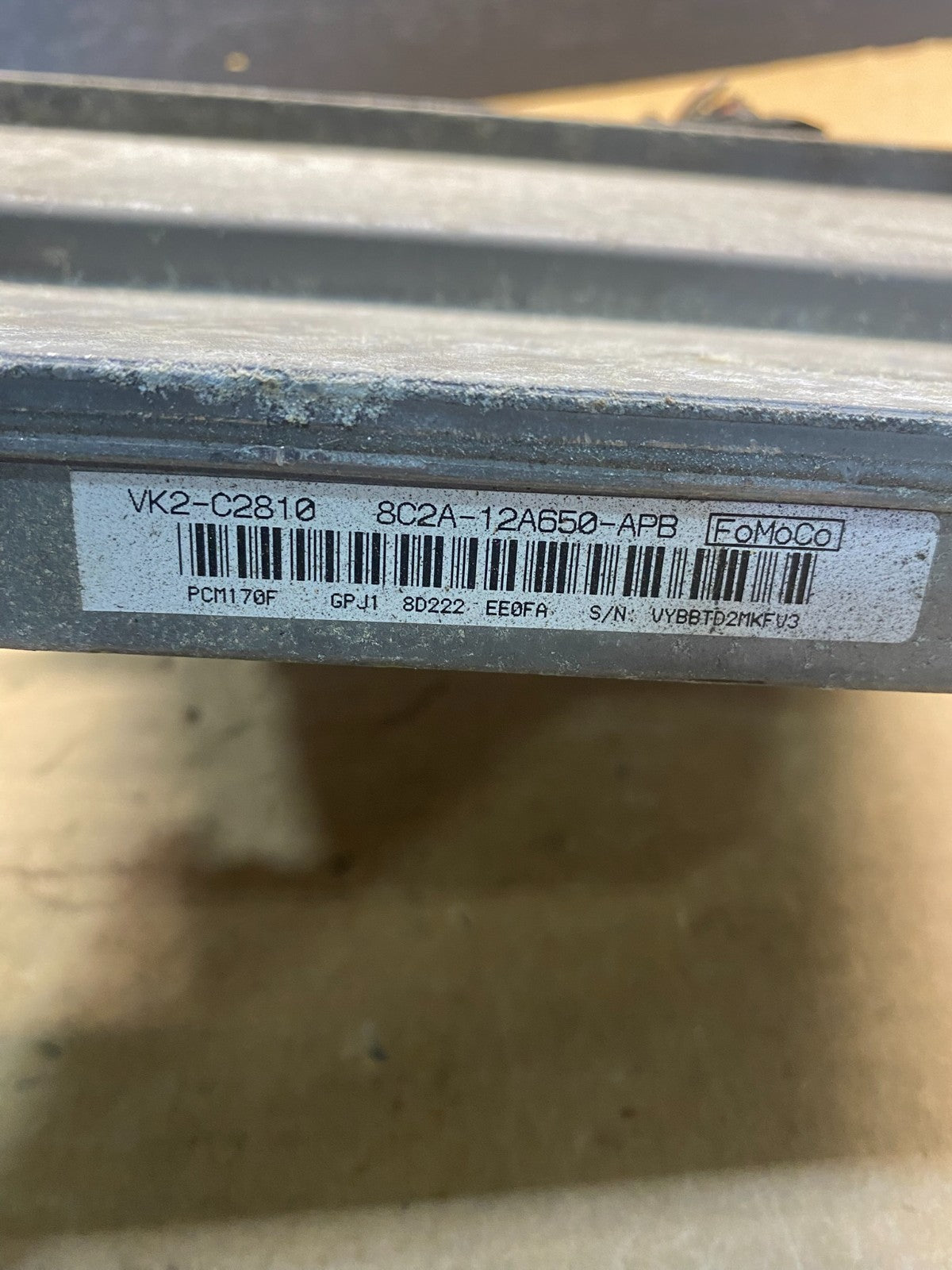 2008 Ford Van E-Series 5.4L Engine Control Module 8C2A-12A650-APB ECU AD3454 DG2