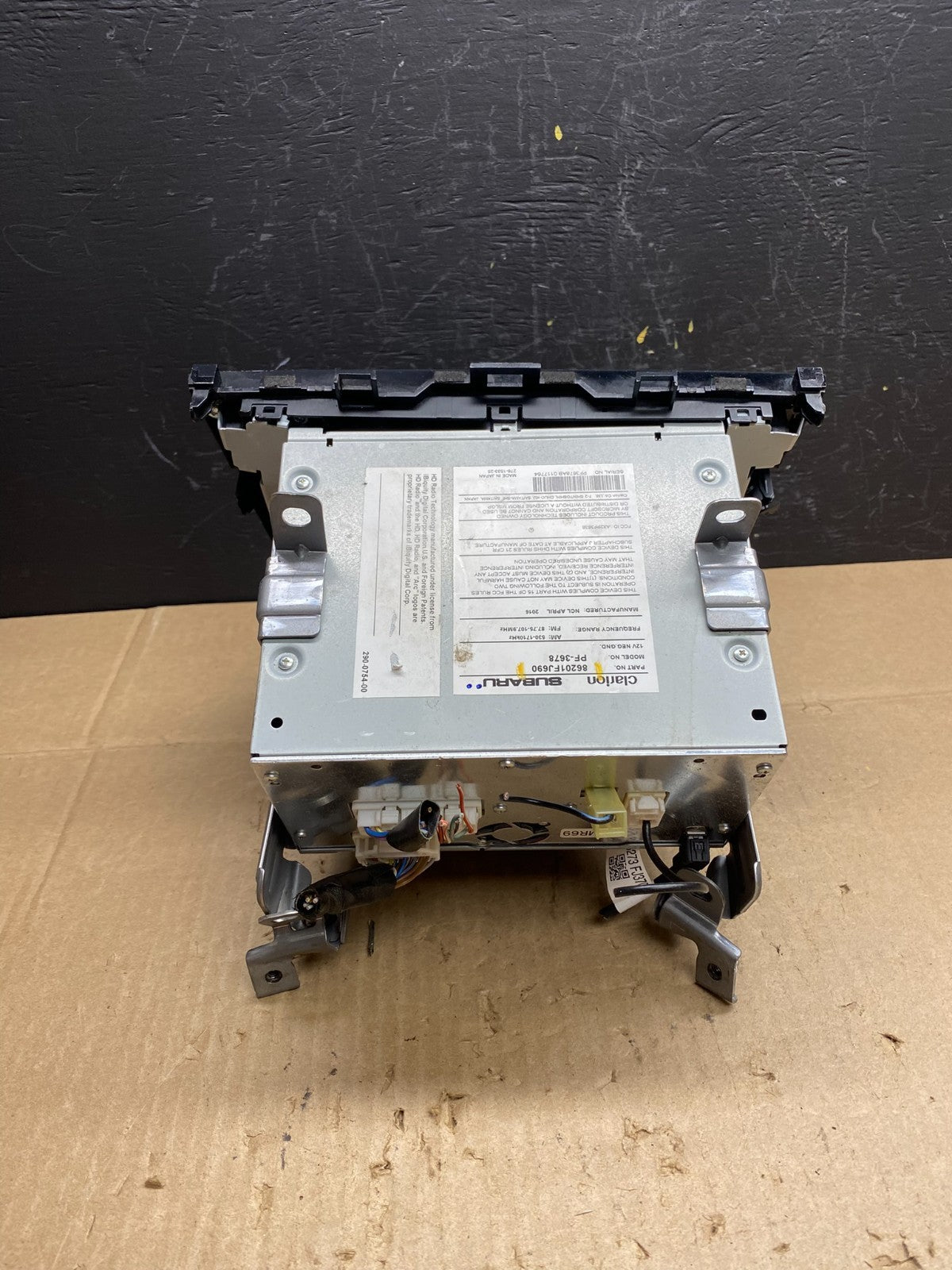 2016 2017 Subaru Impreza Crosstrek Radio Dash Screen Display AB9556 DG5
