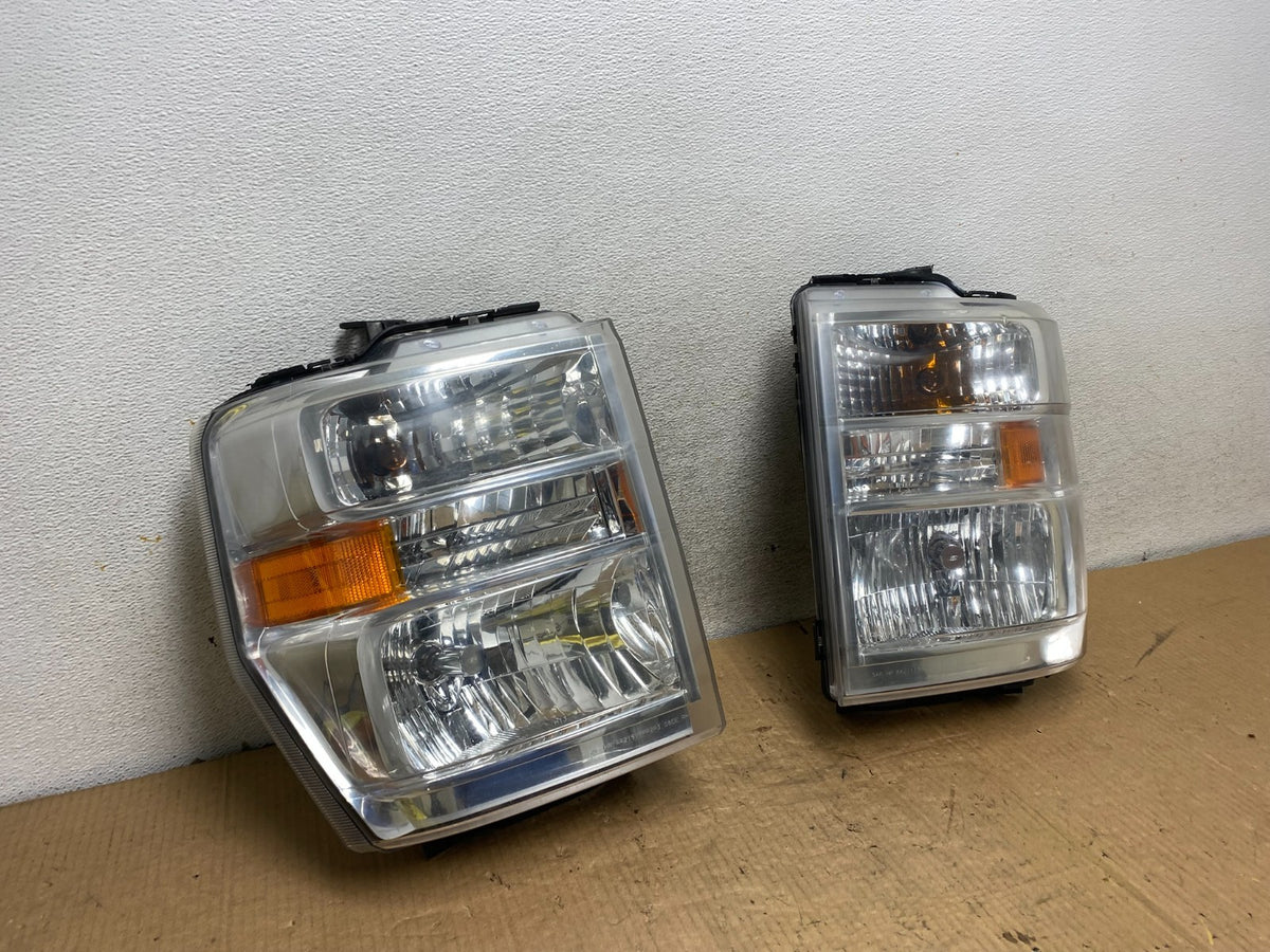 2008-2014 Ford Econoline E150 E250 E350 Left+Right Headlights AI8069 DW2