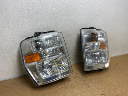 2008-2014 Ford Econoline E150 E250 E350 Left+Right Headlights AI8069 DW2