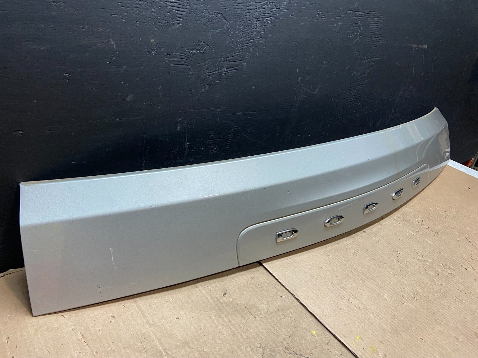 2011-2018 Dodge Grand Caravan Black Rear Tail Gate Trim Molding Panel OEM D50512
