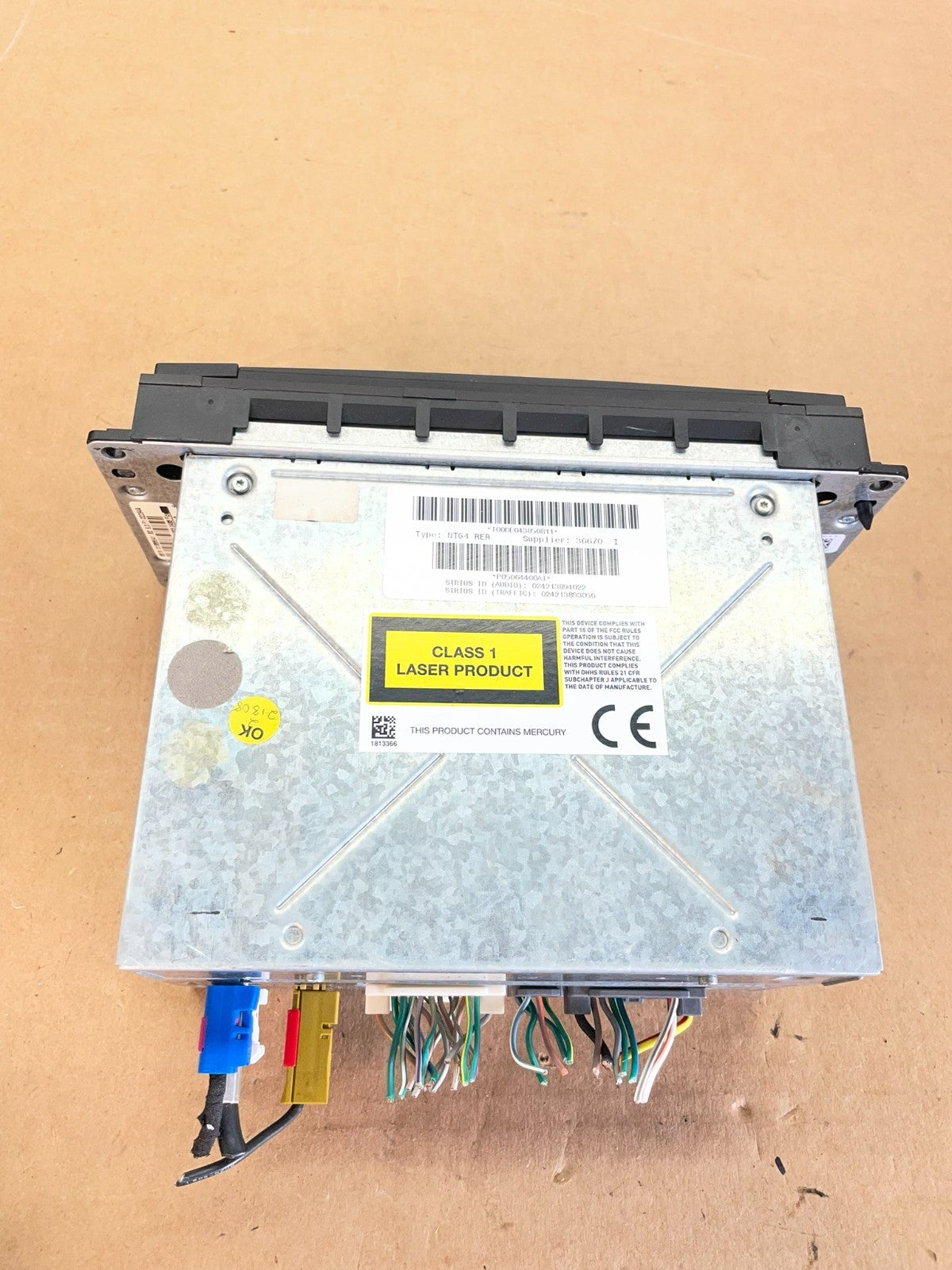 2008 2013 Jeep Dodge Chrysler Screen Display CD Player Satellite Radio AG0802 DG7