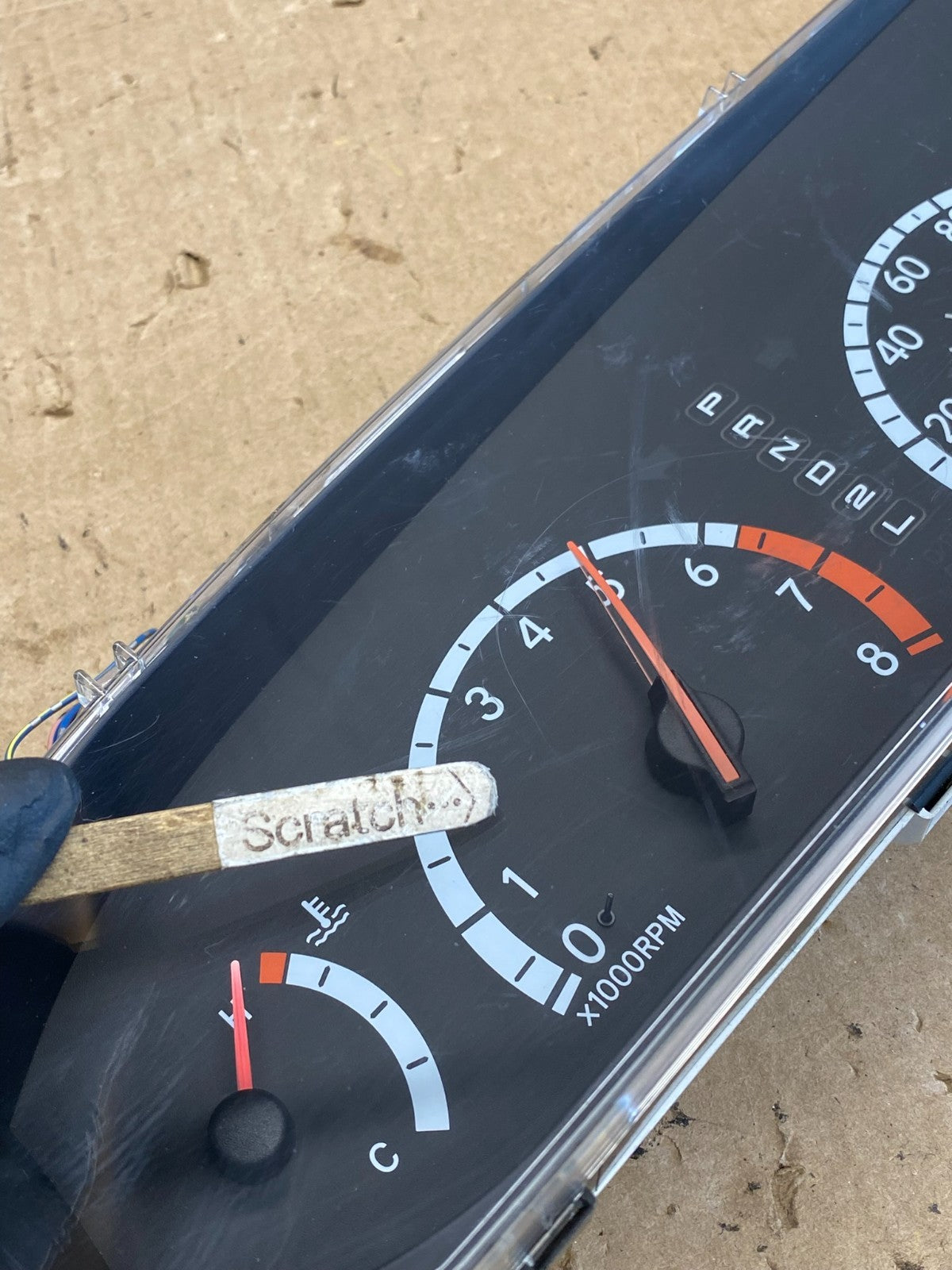 2000 to 2002 Toyota Avalon Cluster Gauge Speedometer AC6407 DG3