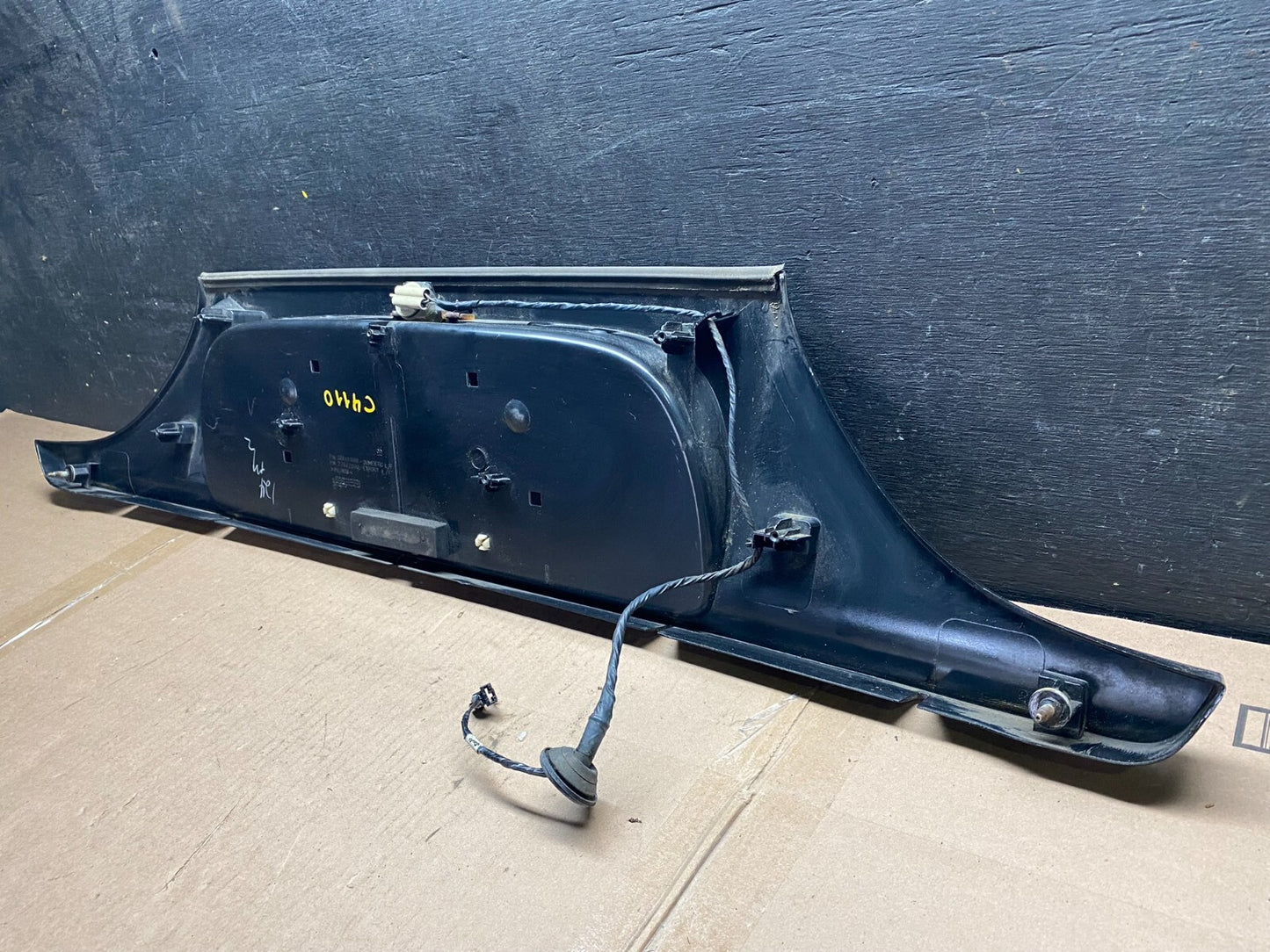 1999 to 2004 Oldsmobile Alero Trunk Lid License Plate Panel Oem C4110 DG16