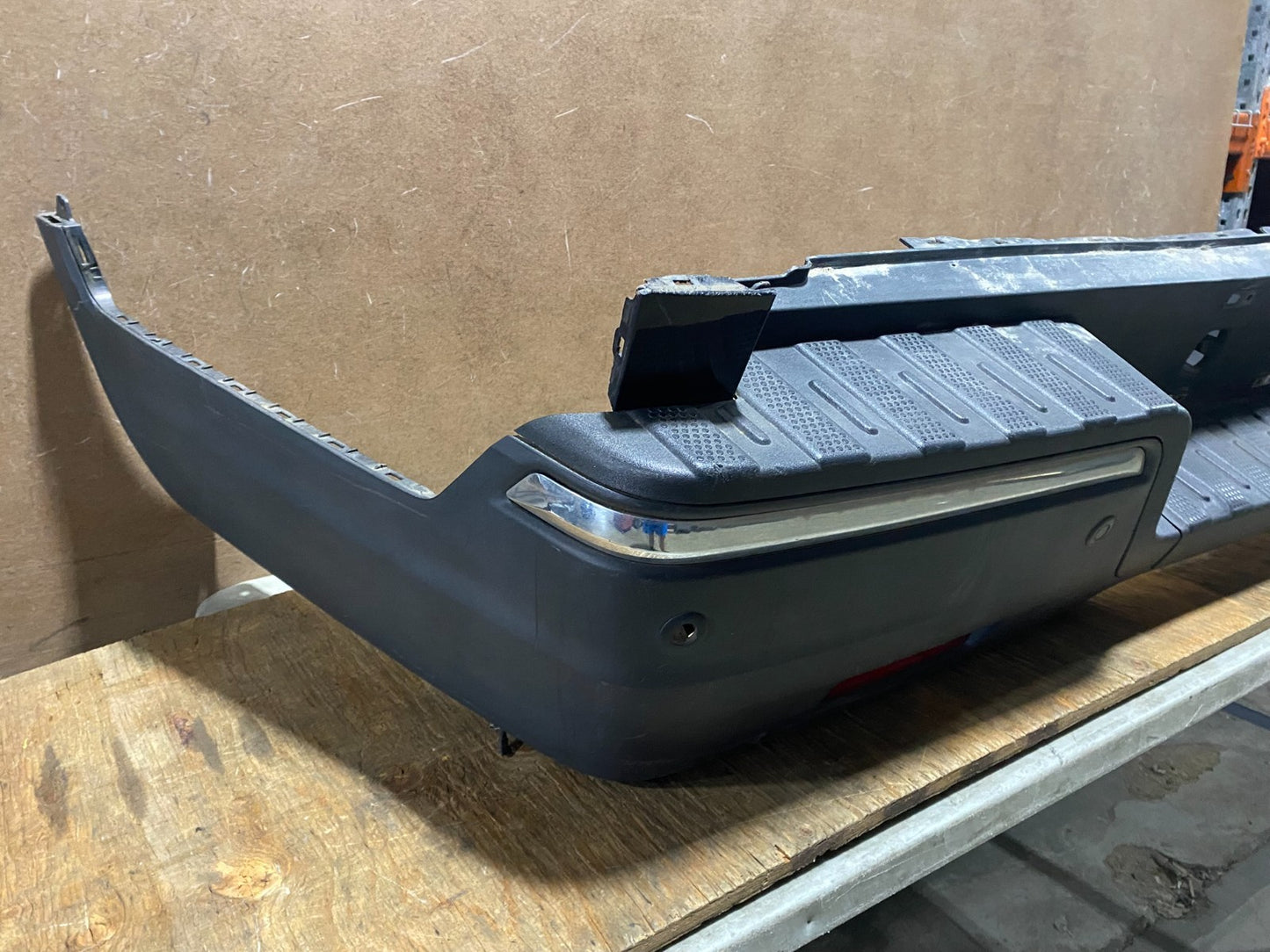 2017 to 2020 Honda Ridgeline Textured Black Rear Bumper Cover AE35591