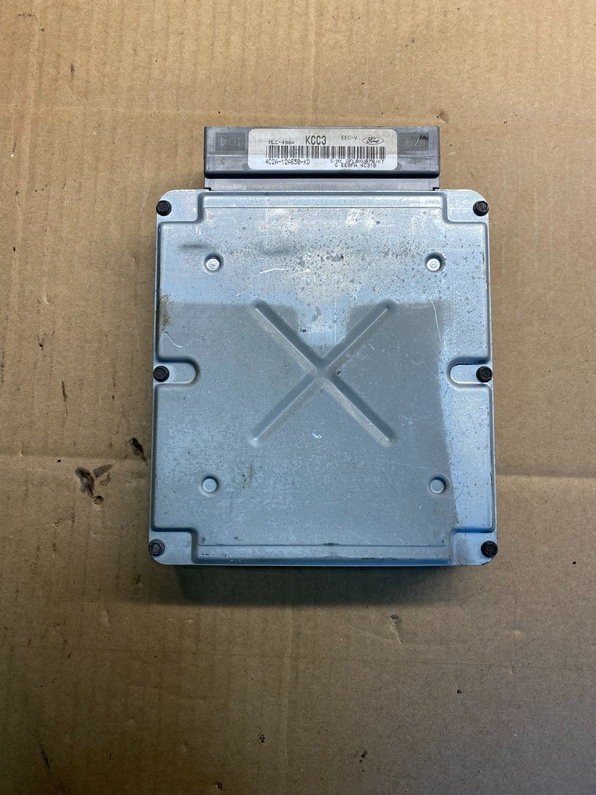 2004 Ford Van E150 E250 5.4L Engine Control Module Unit ECU AB4084 DG1