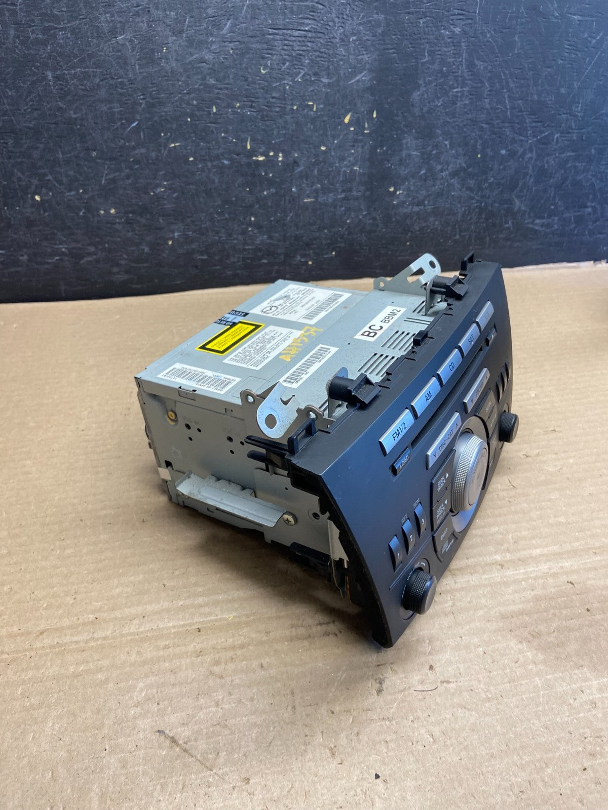 2010 to 2011 Mazda 3 Radio Cd Player BBM266AR0A AH1537 PS2