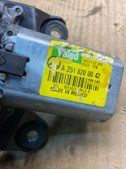 2006-2013 Mercedes GL450 ML500 R550 Rear Glass Windshield Wiper Motor z4827 DG6