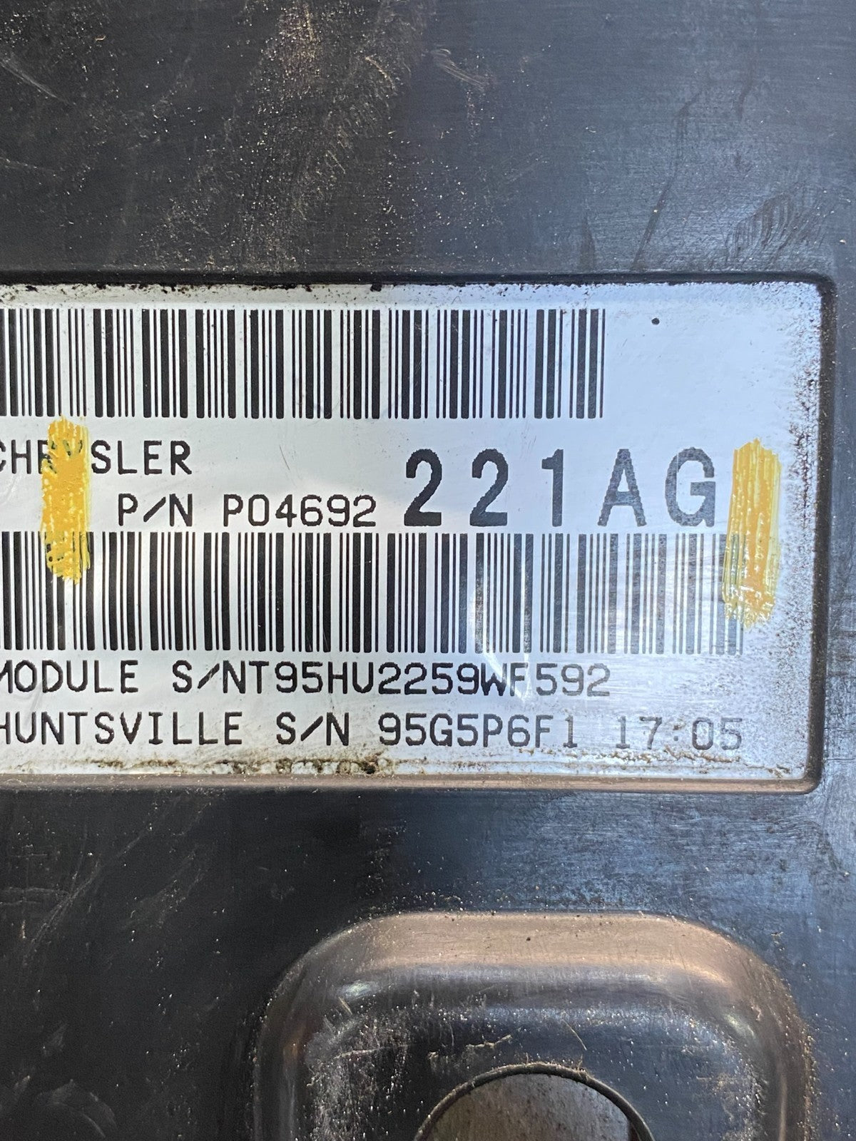 2009 Jeep Grand Cherokee Fuse Box Relay Panel BCM Body Control Module AD7399 DG6