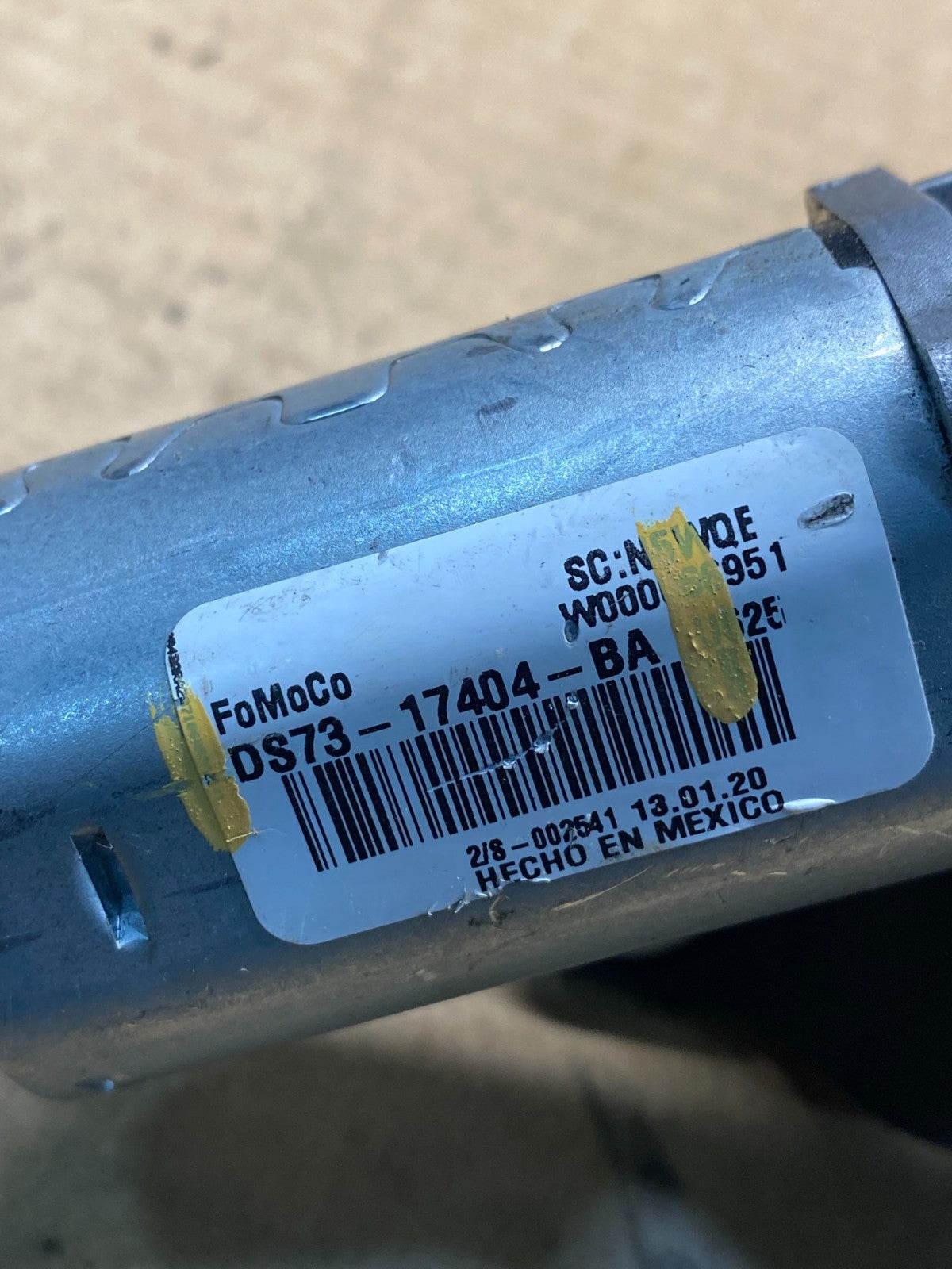 2020 to 2023 Ford Explorer Rear Windshield Wiper Motor ad7531 DG5