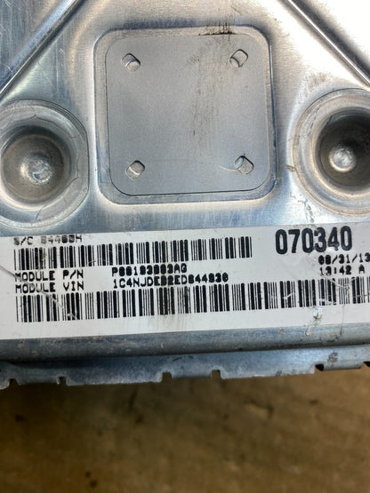 2014 Jeep Compass Patriot Engine Control Module ECM ECU P05150815AA AD3497 DG2