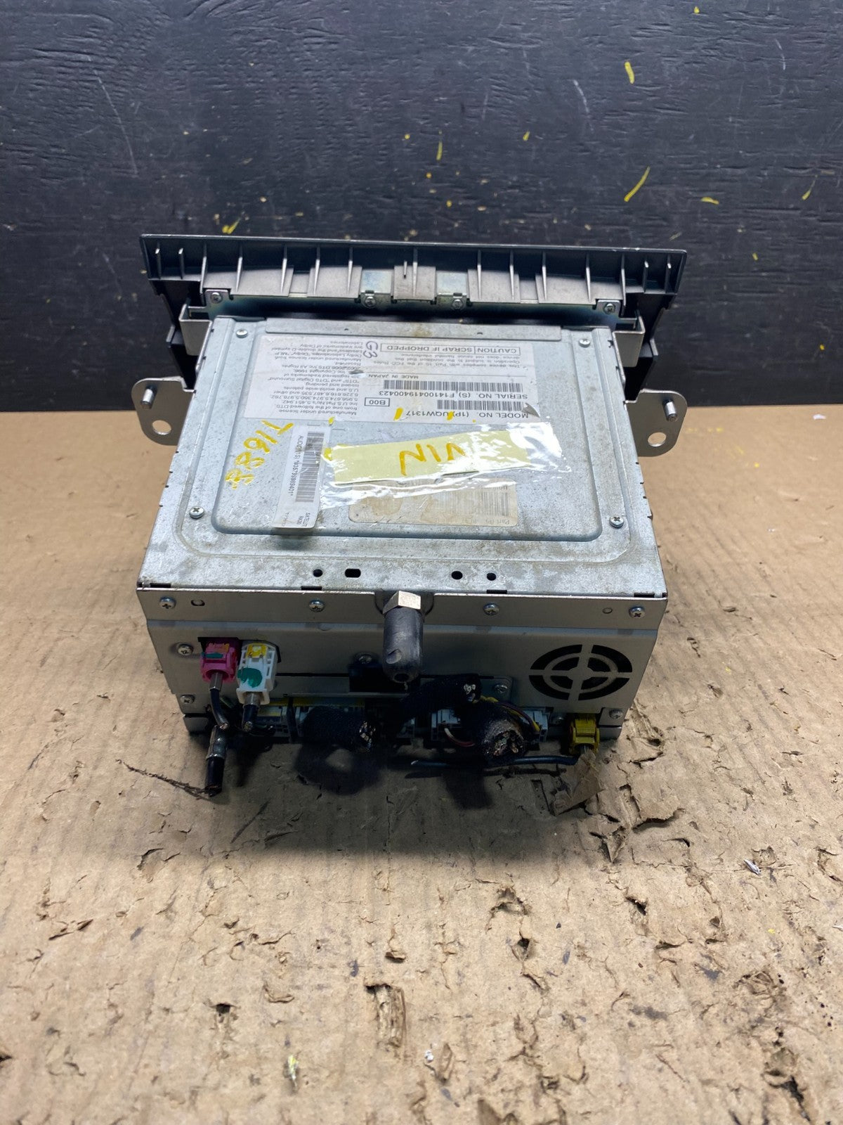 2010 to 2012 Lincoln Mkt Navigation Radio Climate Control Panel OEM T1688 PS3