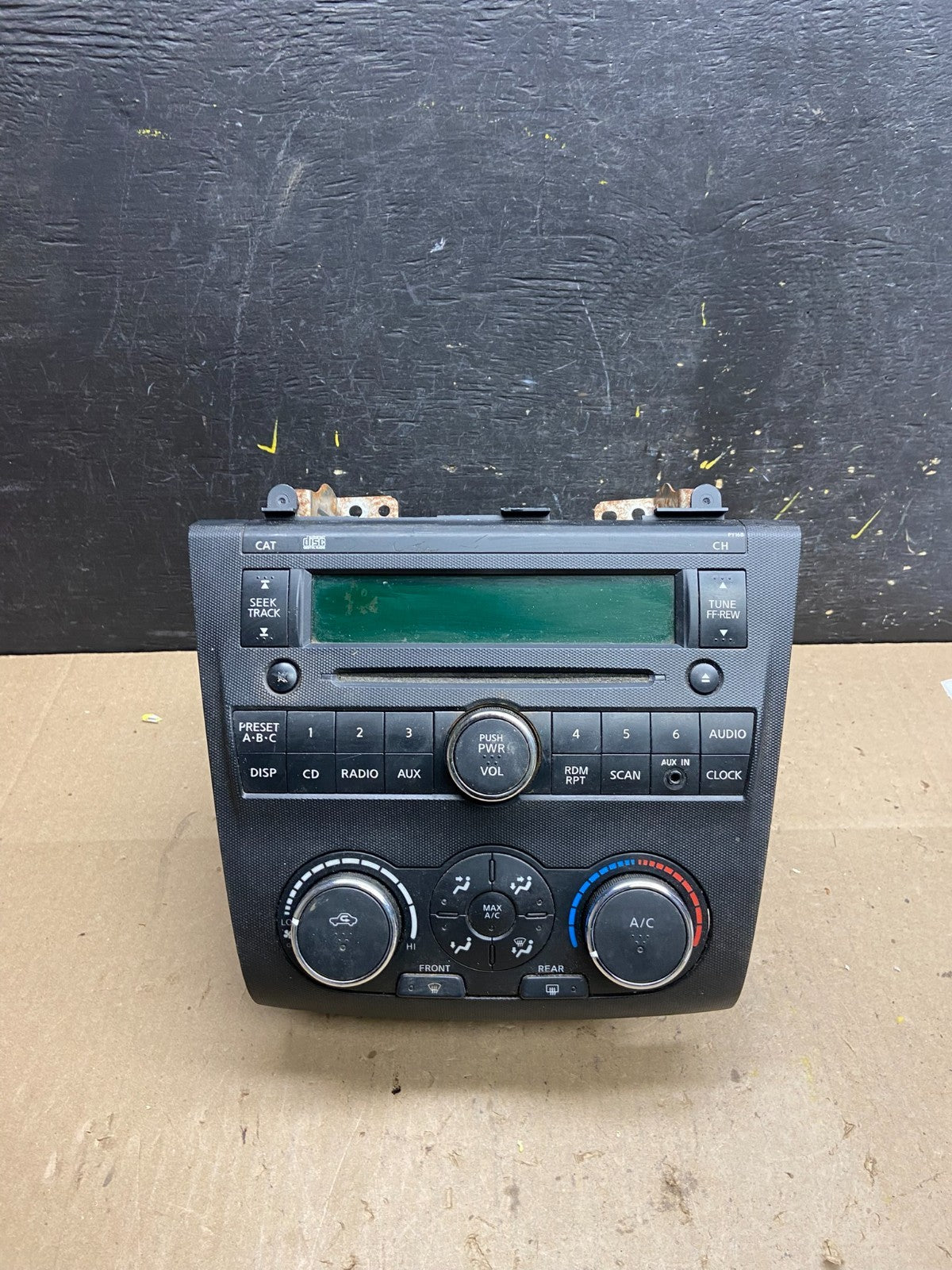 2007 to 2009 Nissan Altima Radio Cd Mp3 Player AUX Climate Control U3161 DG0