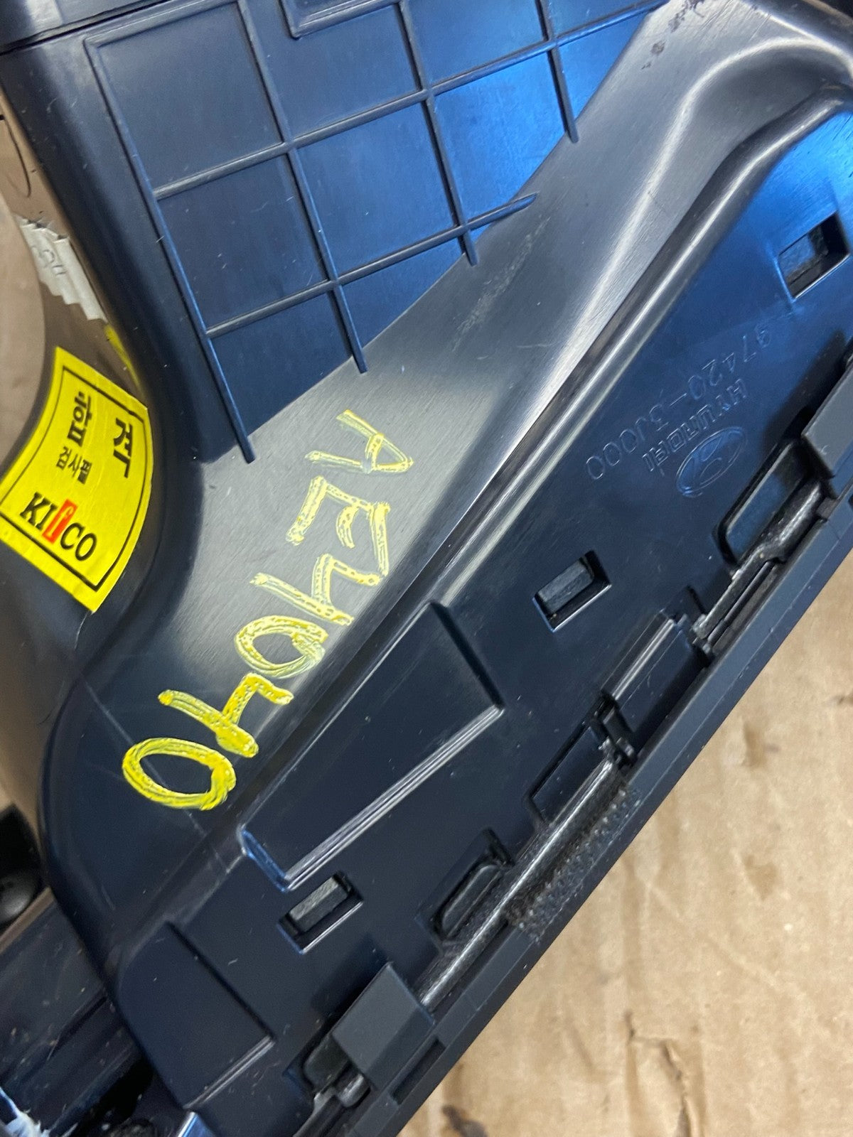 2007-2012 Hyundai Veracruz Right Passenger Dash AC Air Vent Trim Panel ae4040 DG7