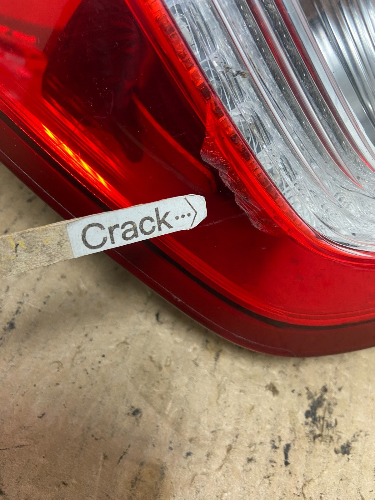 2011 2012 2013 2014 2015 Ford Explorer Left Driver LH Side Tail light AG2477 LK4