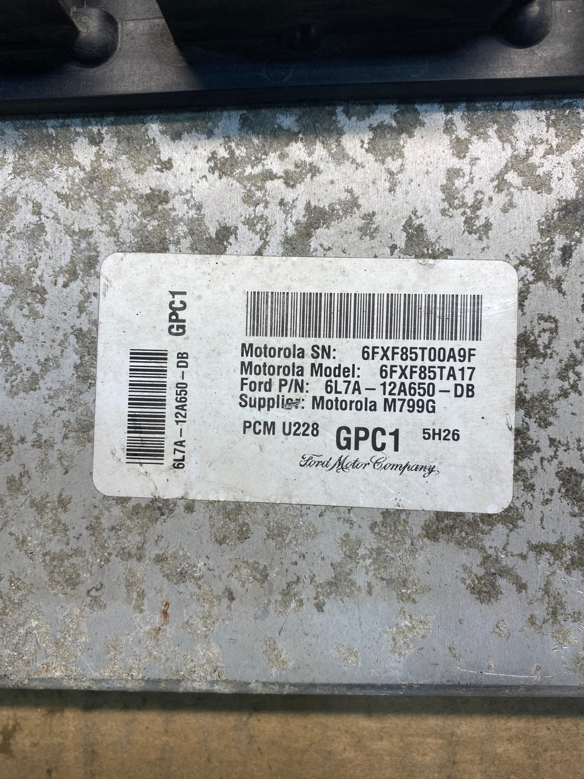 2006 Lincoln Navigator  Computer Engine Control ECM 6L7A-12A650-DB AA7709 DG2
