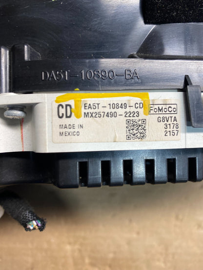 2014 Lincoln MKS Speedometer Instrument Gauge Cluster D4699 DG19