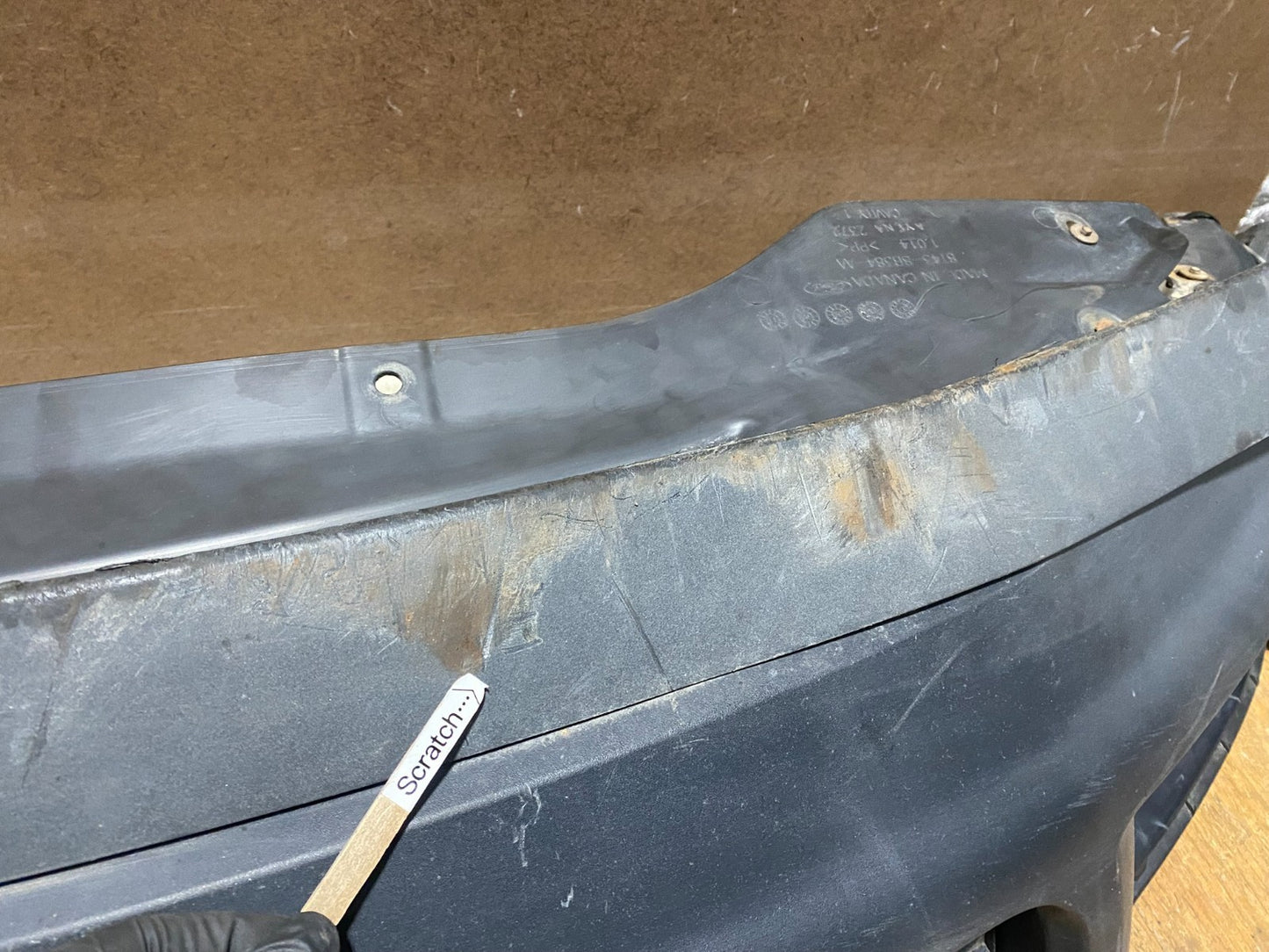 2007 to 2010 Ford Edge Front Bumper Lower Valance 7T43-17C831 V2854 PS5