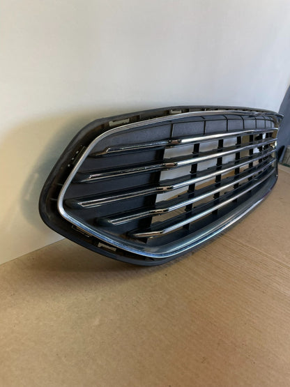2013 to 2016 Ford Fusion Front Upper Grille Chrome Grill Bumper AF5450 DW2