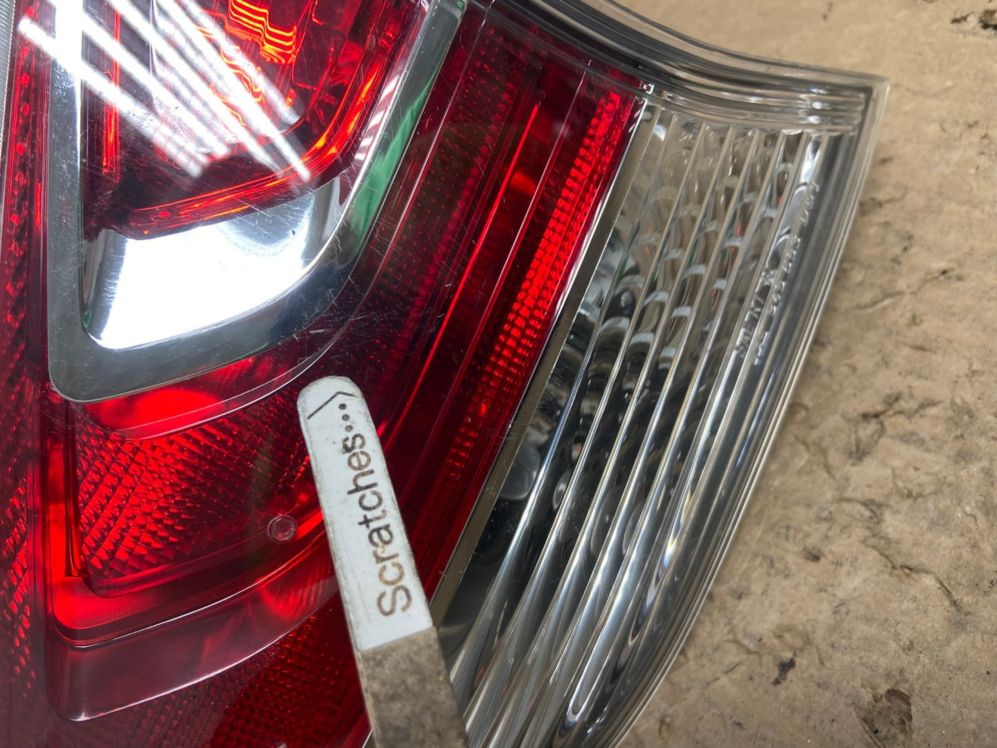 2014-2016 Nissan Rogue Right Passenger Side Tail Light Inner AG1227 LK3