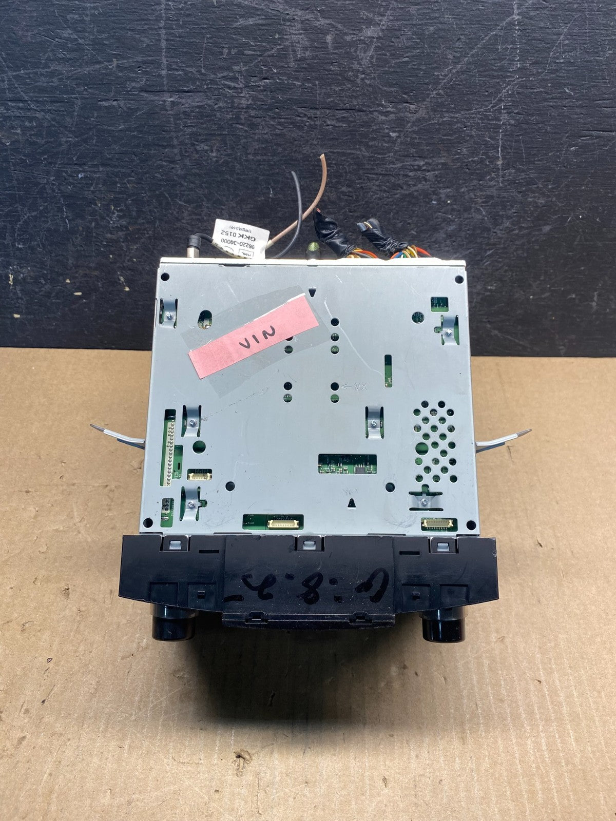 2012 to 2014 Hyundai Sonata Radio CD Player Screen Display ag5999 DG4
