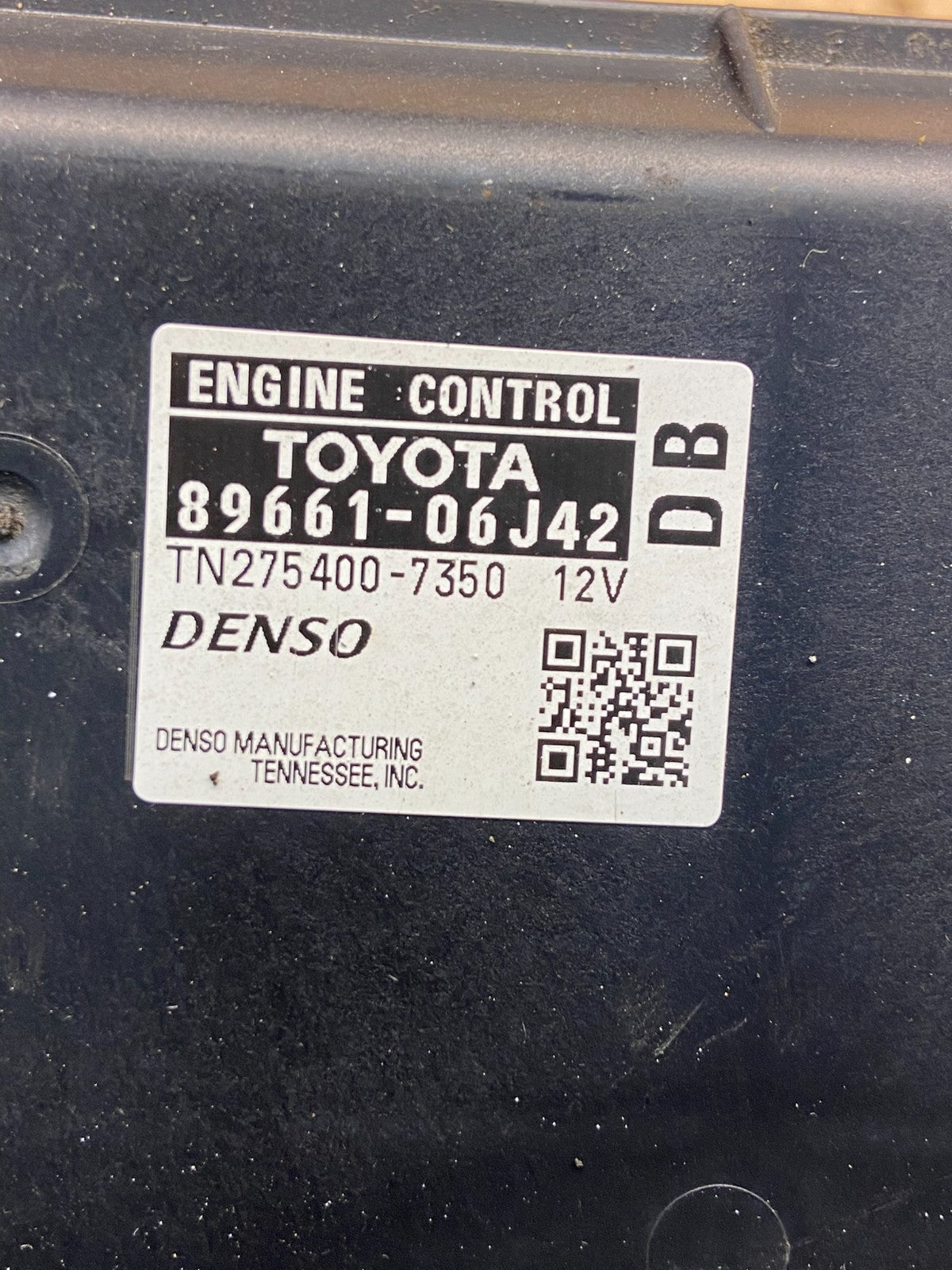 2010 2011 Toyota Camry Electronic Engine Control Module ECU ECM AE2282 DW2