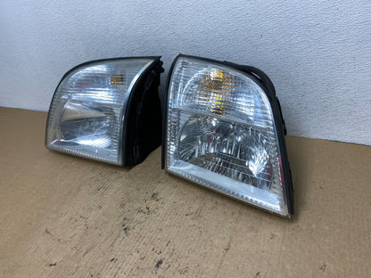 2002-2005 Mercury Mountaineer Left+Right Side Halogen Headlights AG2504 DW1