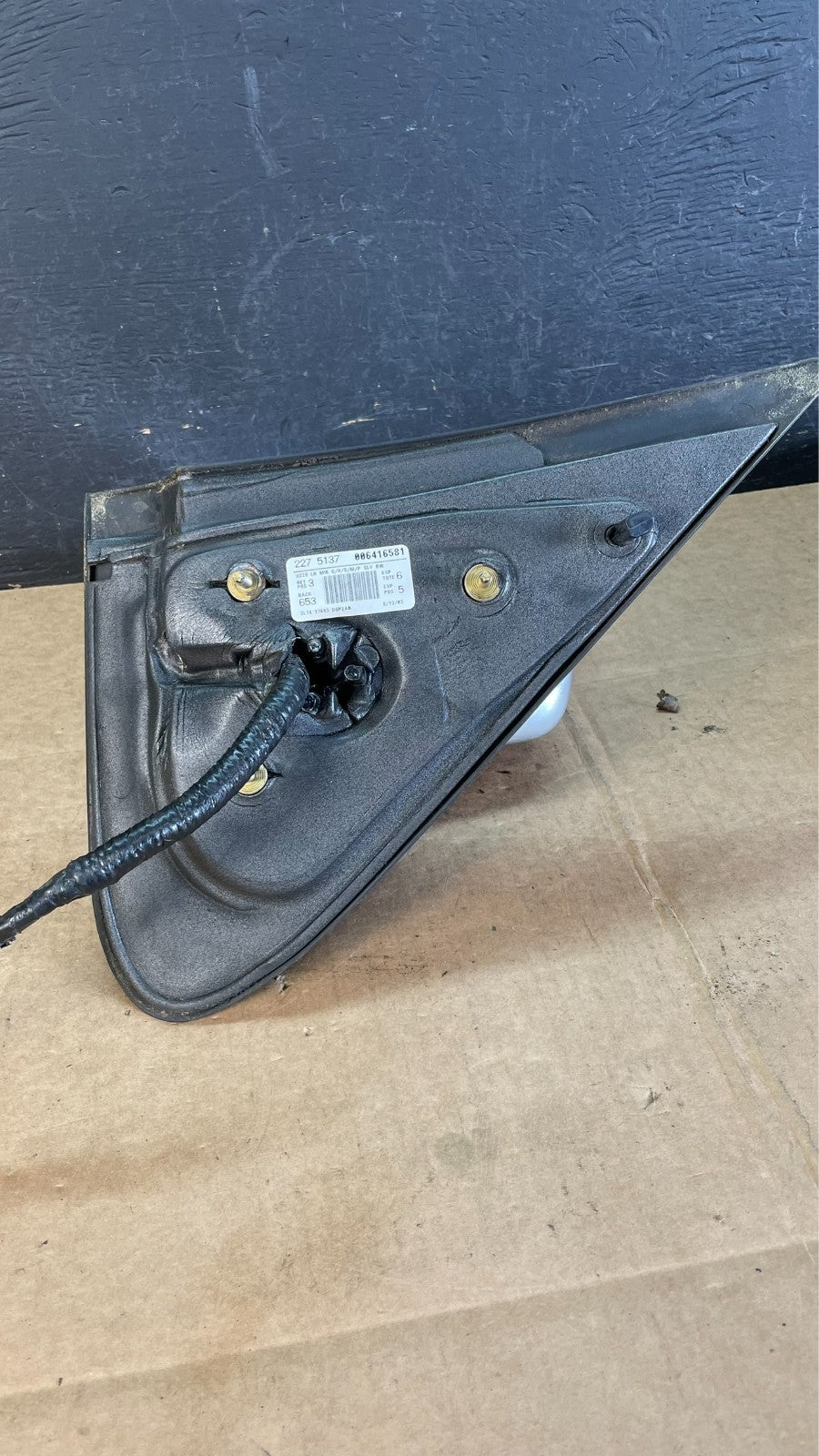 2003 to 2006 Lincoln Navigator Left Driver View Heated Door Mirror ae0902 DG4