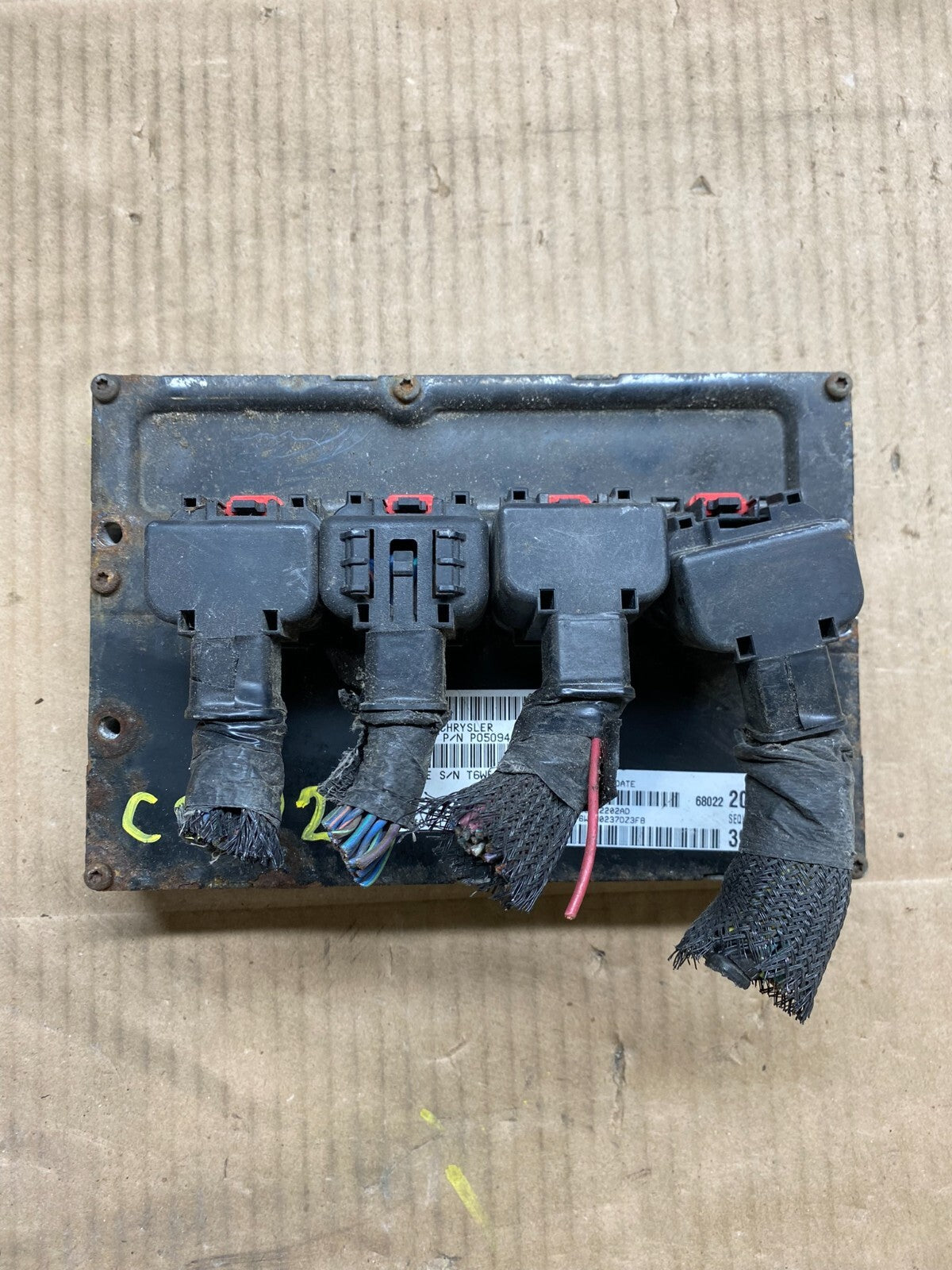 2007 Chrysler Pacifica 4.0L Engine Control ECU ECM EBX Module C8292 DG10