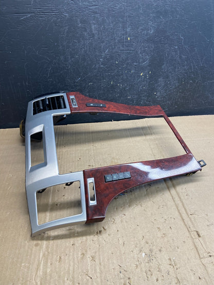 2007-2014 Cadillac Escalade Center Dash Trim Radio Bezel Vent Wood AE1755 DG1