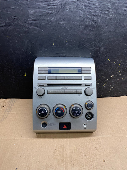 2004 to 2007 Nissan Armada Bose Radio CD Player A/C Climate Control OEM Z0032 DG0