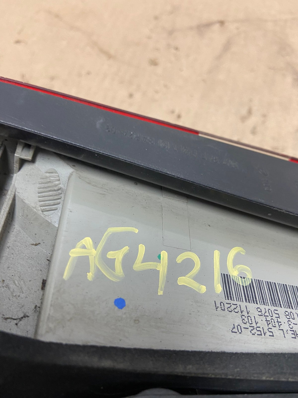 2004 2005 2006 Bmw X3 Left Driver Lh Side Tail Light AG4216 LK6