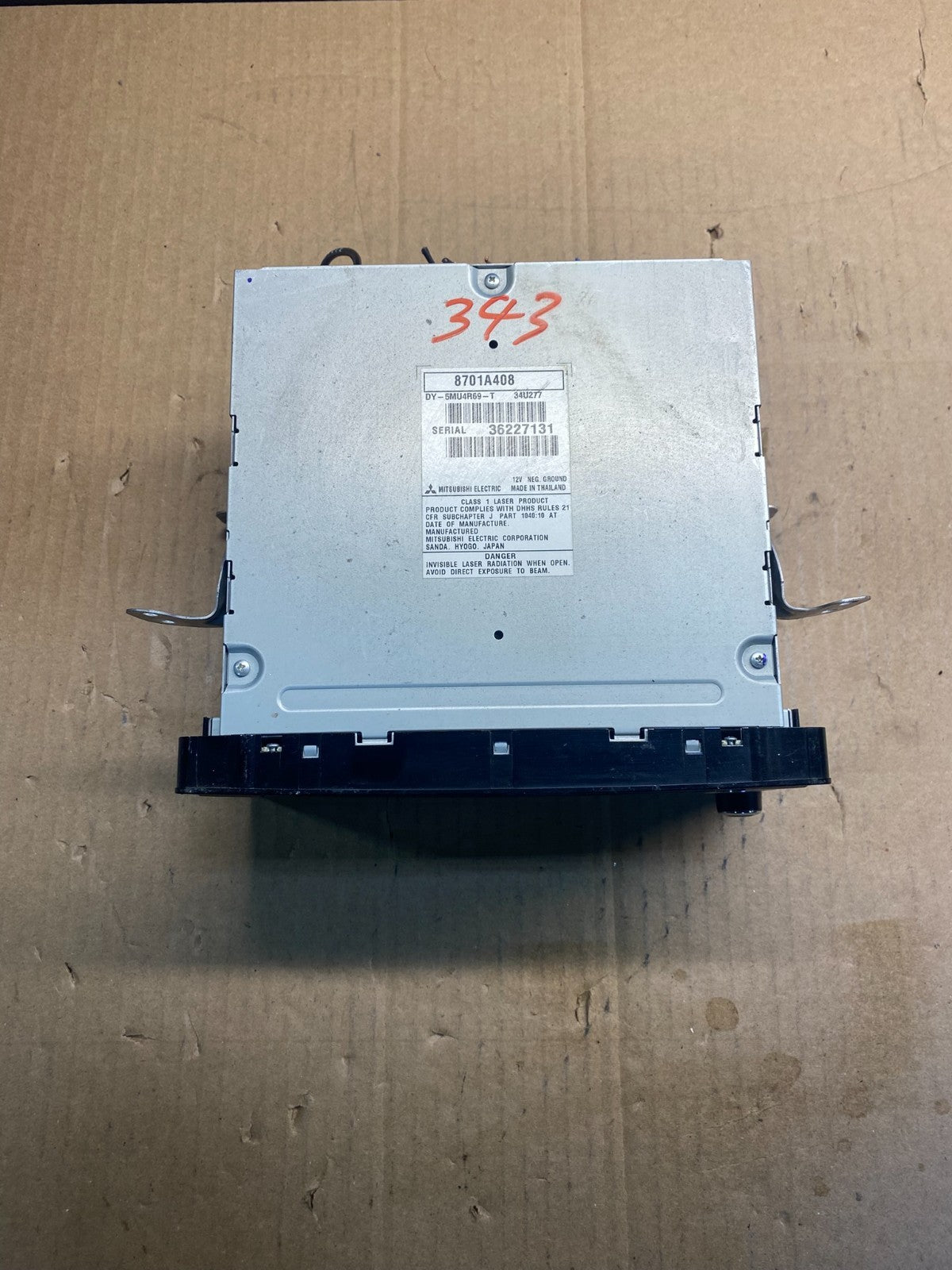 2014 2015 Mitsubishi Outlander Am Fm Cd Player Radio OEM Receiver AB4314 DG4