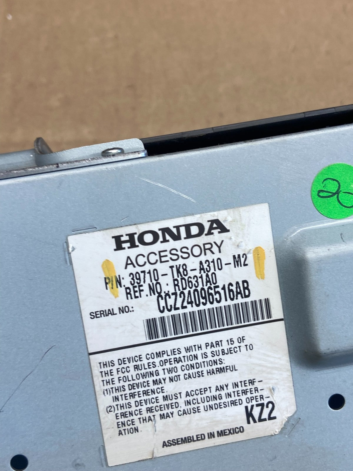 2011 2012 2013 Honda Odyssey Speedometer Instrument Cluster Oem ab9381 DG6