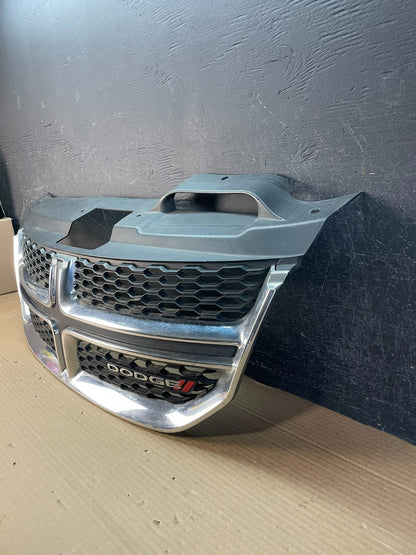 2011 to 2018 Dodge Journey Front Upper Chrome Grill Grille AE8705 DG1