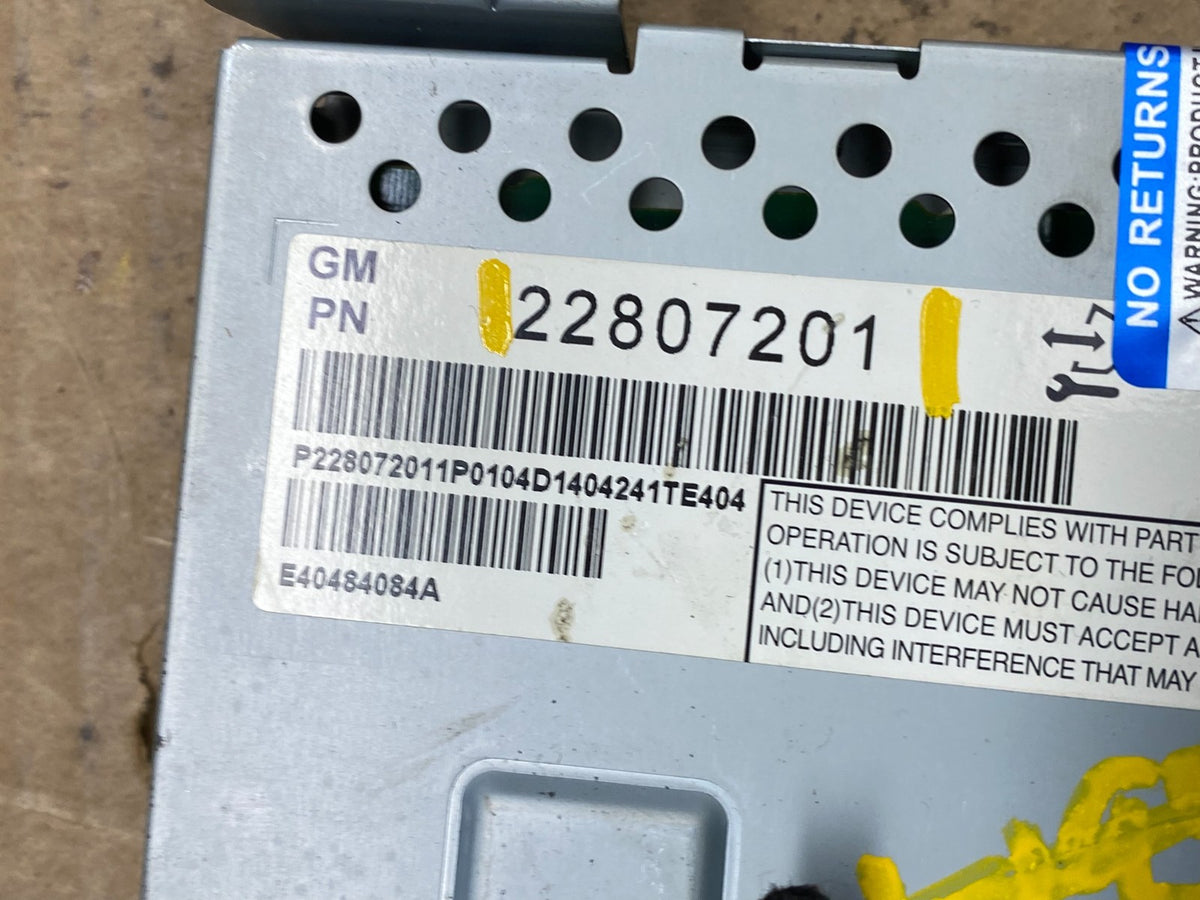 2010 - 2011 Chevrolet Equinox Radio Display Screen Information Dash Oem W9520 DG6