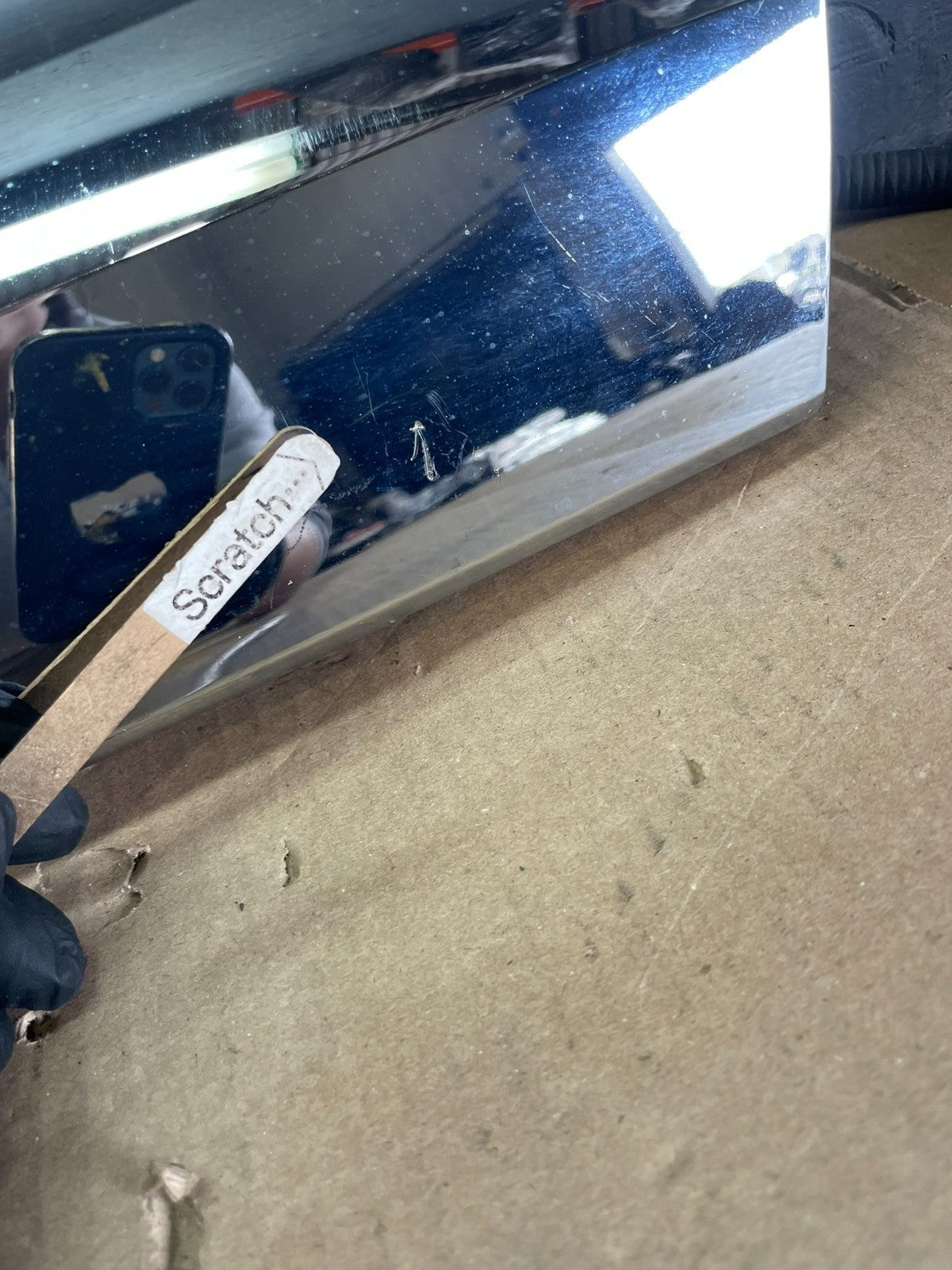2010-2015 Gmc Terrain LiftGate Handle Trim Back Up Camera Chrome Panel AC1874 DG3