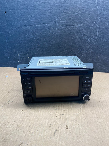 2013 Nissan Sentra Radio AM/FM Screen Display AE7831 DG0