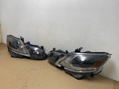 2006 - 2011 Lexus GS430 GS350 Left+Right Set Xenon Hid Black Headlight AE9580 DG1