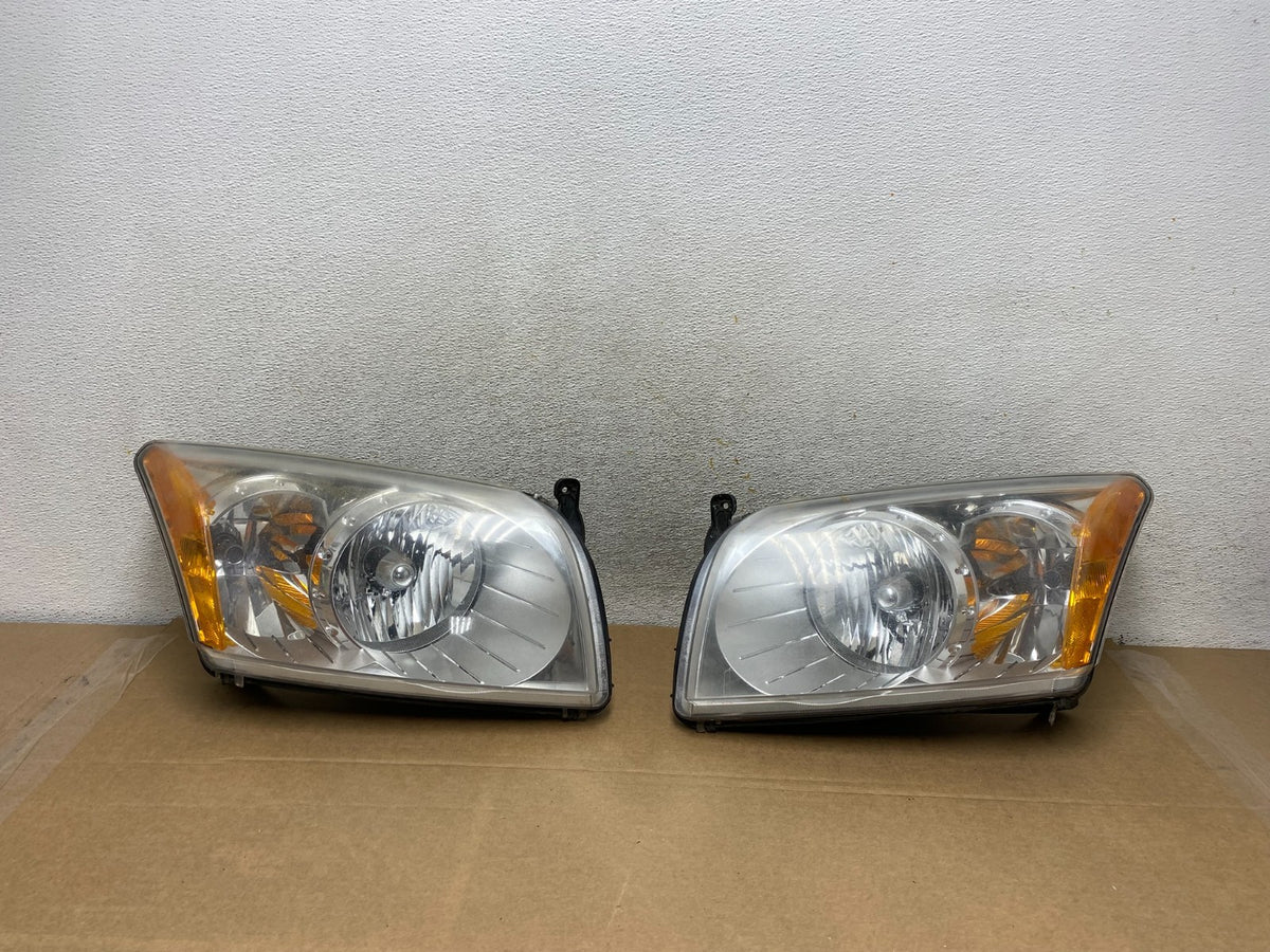 2007-2012 Dodge Caliber Left+Right Headlights Halogen AH3084 DW0