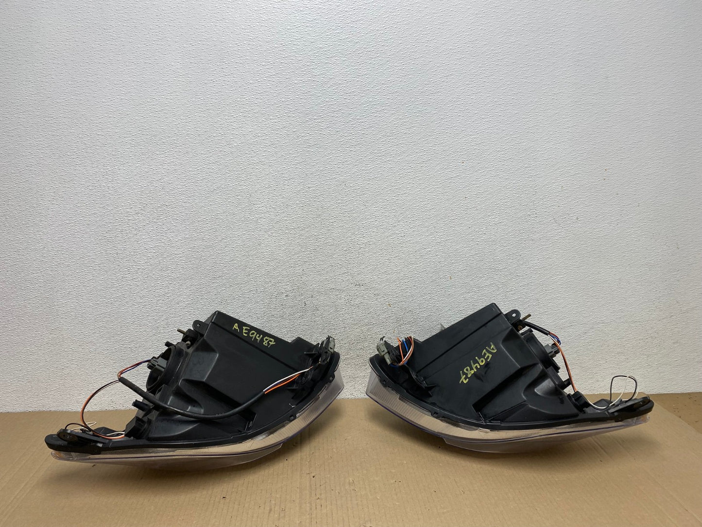 2010-2012 Nissan Sentra Halogen Left+Right Side Headlights AE9487 LK5