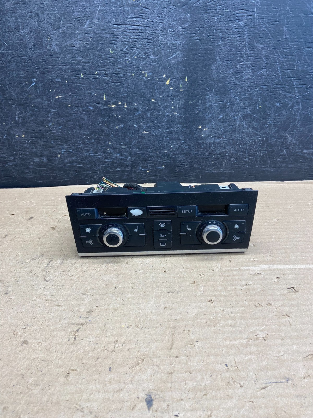2007 - 2009 Audi Q7 Front Heater AC Dual Climate Control Panel AH5459 DG0
